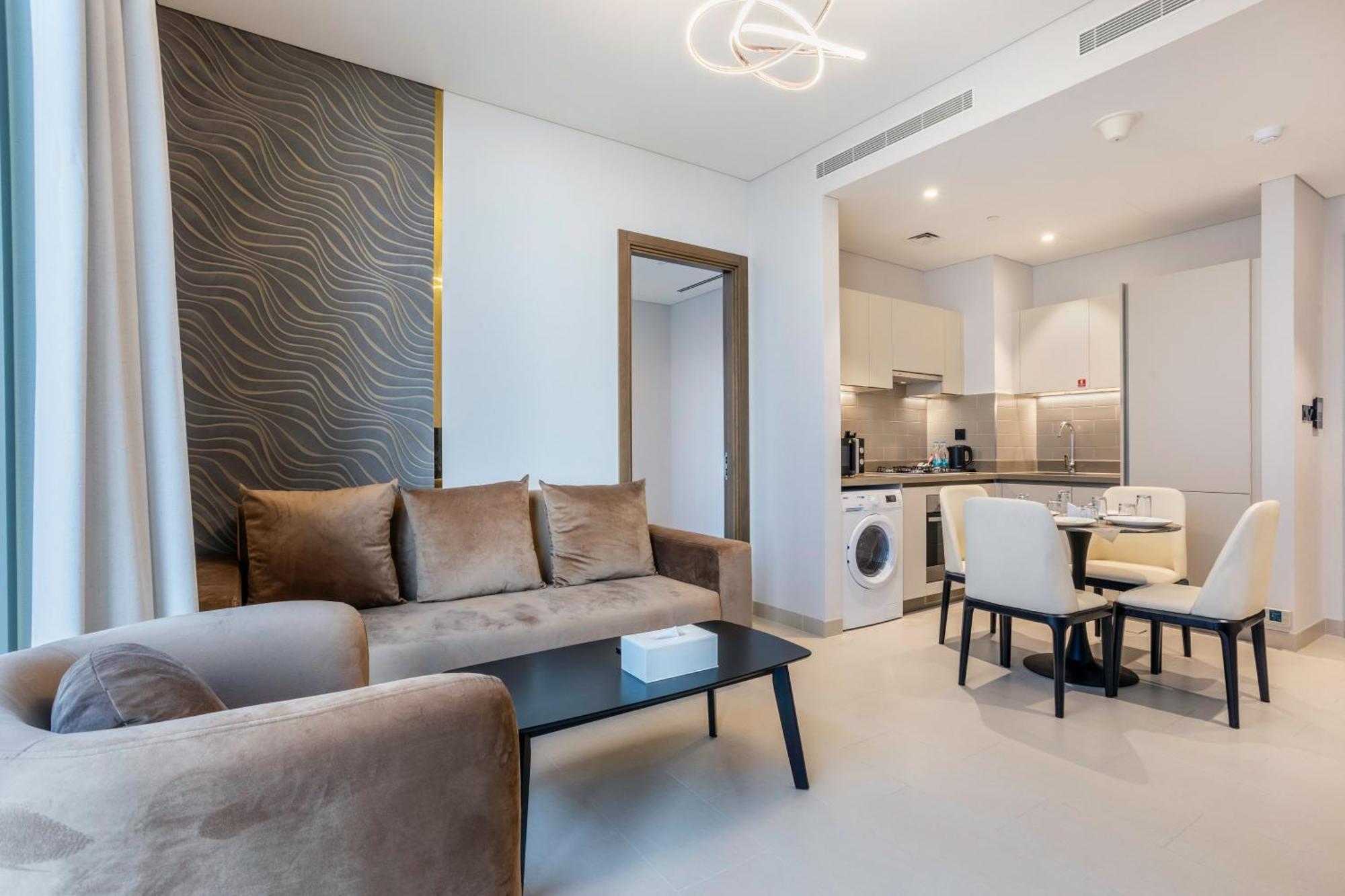 Stay By Latinem Luxury 1Br Plus Study Holiday Home Cv A2712 Near Downtown 두바이 외부 사진