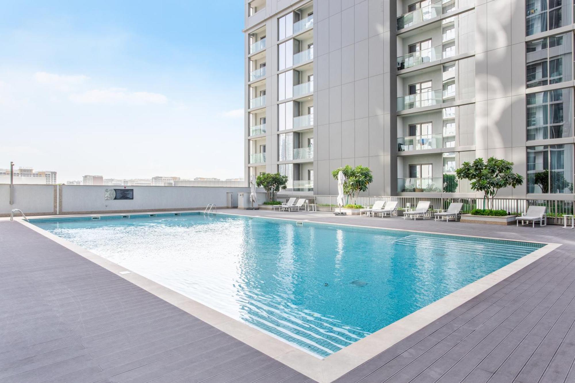 Stay By Latinem Luxury 1Br Plus Study Holiday Home Cv A2712 Near Downtown 두바이 외부 사진
